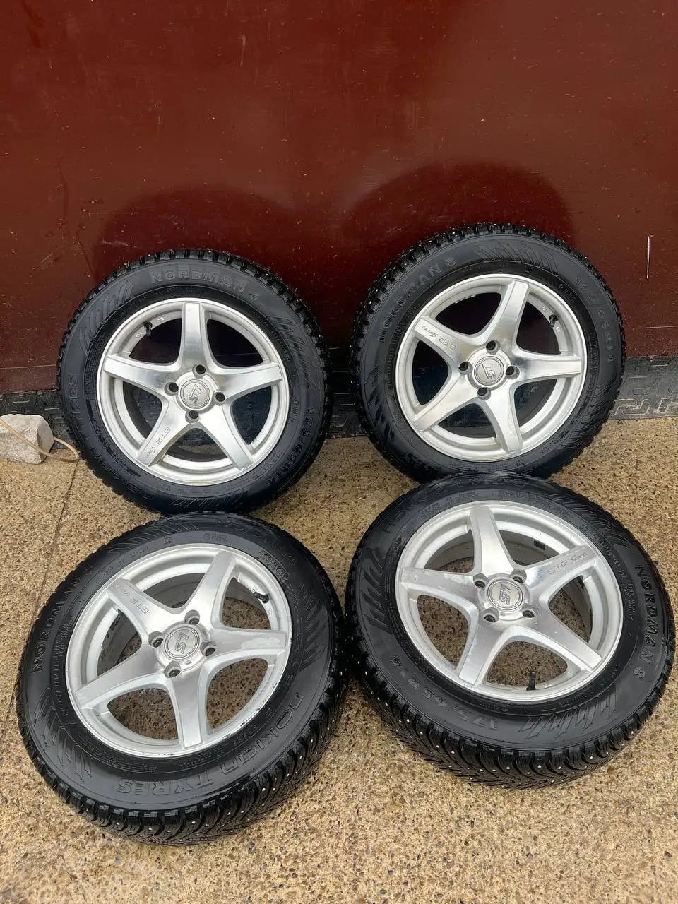 Продам комплект колес на ВАЗ 175/65/14 Nordman 8 - Колеса и шины (Запчасти) в Йошкар-Ола