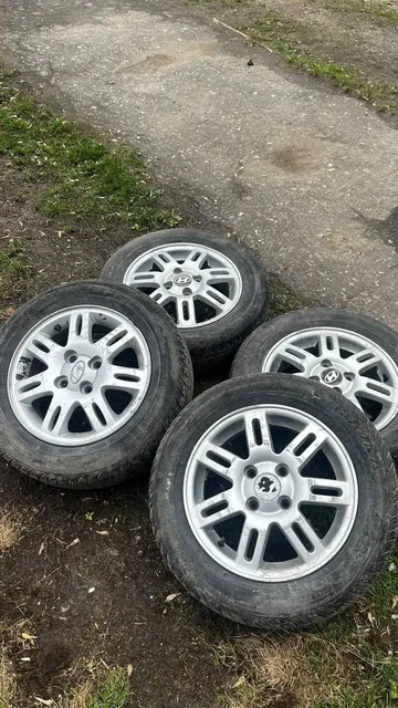 Шины и литые диски с Hyundai Getz - Легковой автомобиль в Йошкар-Ола