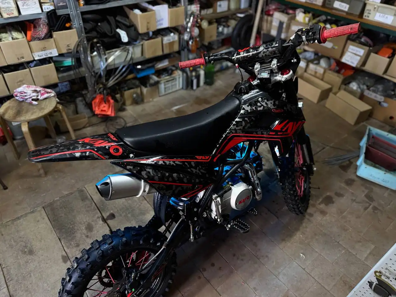 Продам пит байк Кайо 125 - Мотоциклы (Авто) в Йошкар-Ола