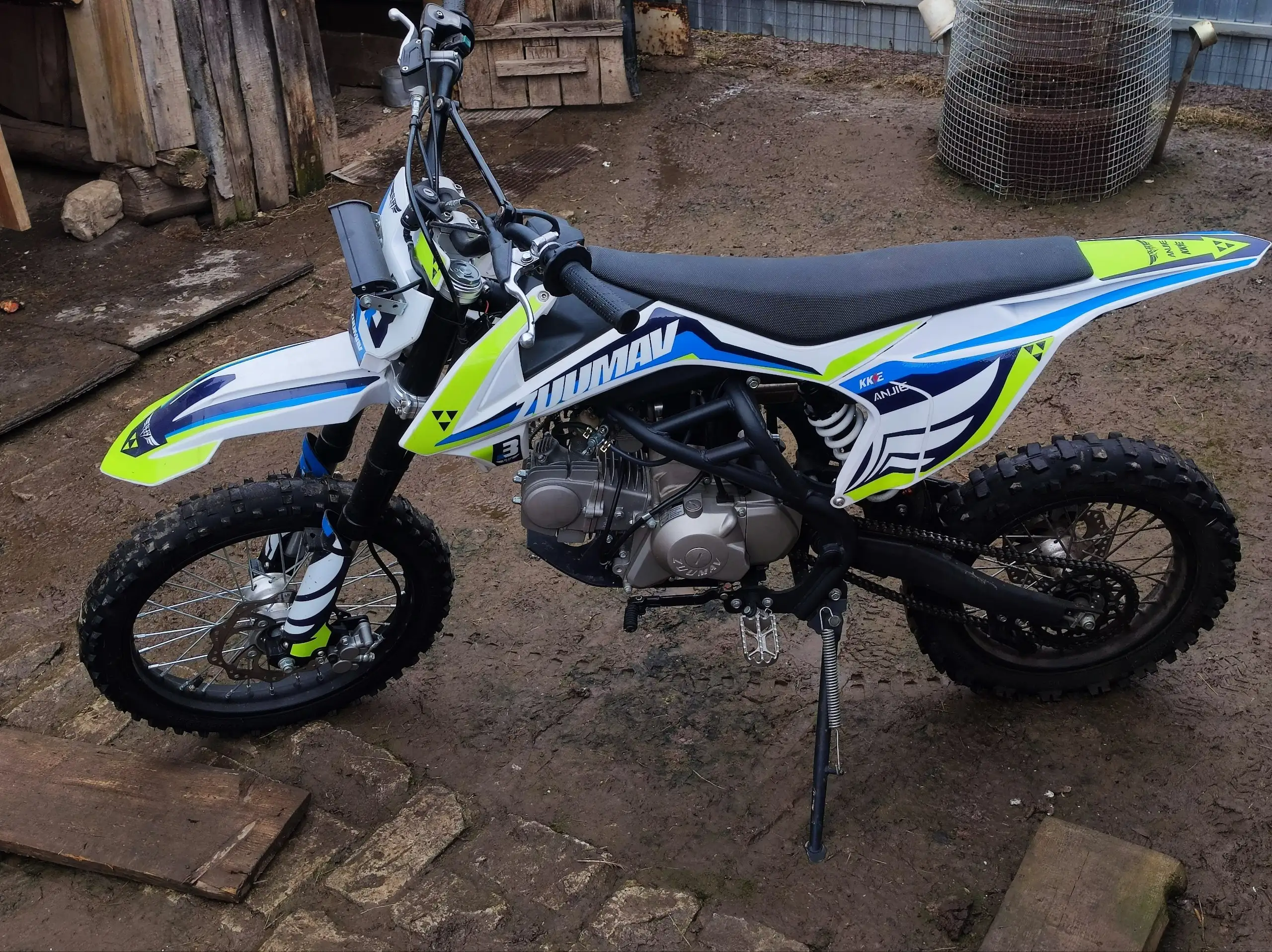 Мотоцикл 150 куб, 15 л/с, ПТС отсутствует - Мотоциклы (Авто) в Неизвестно