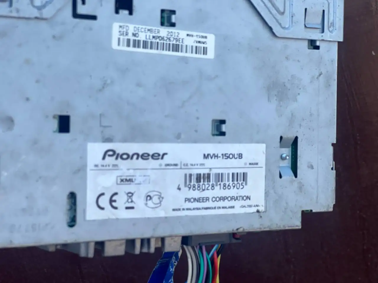 Pioneer MVH-150UB магнитола - Аудиотехника (Авто) в Йошкар-Ола