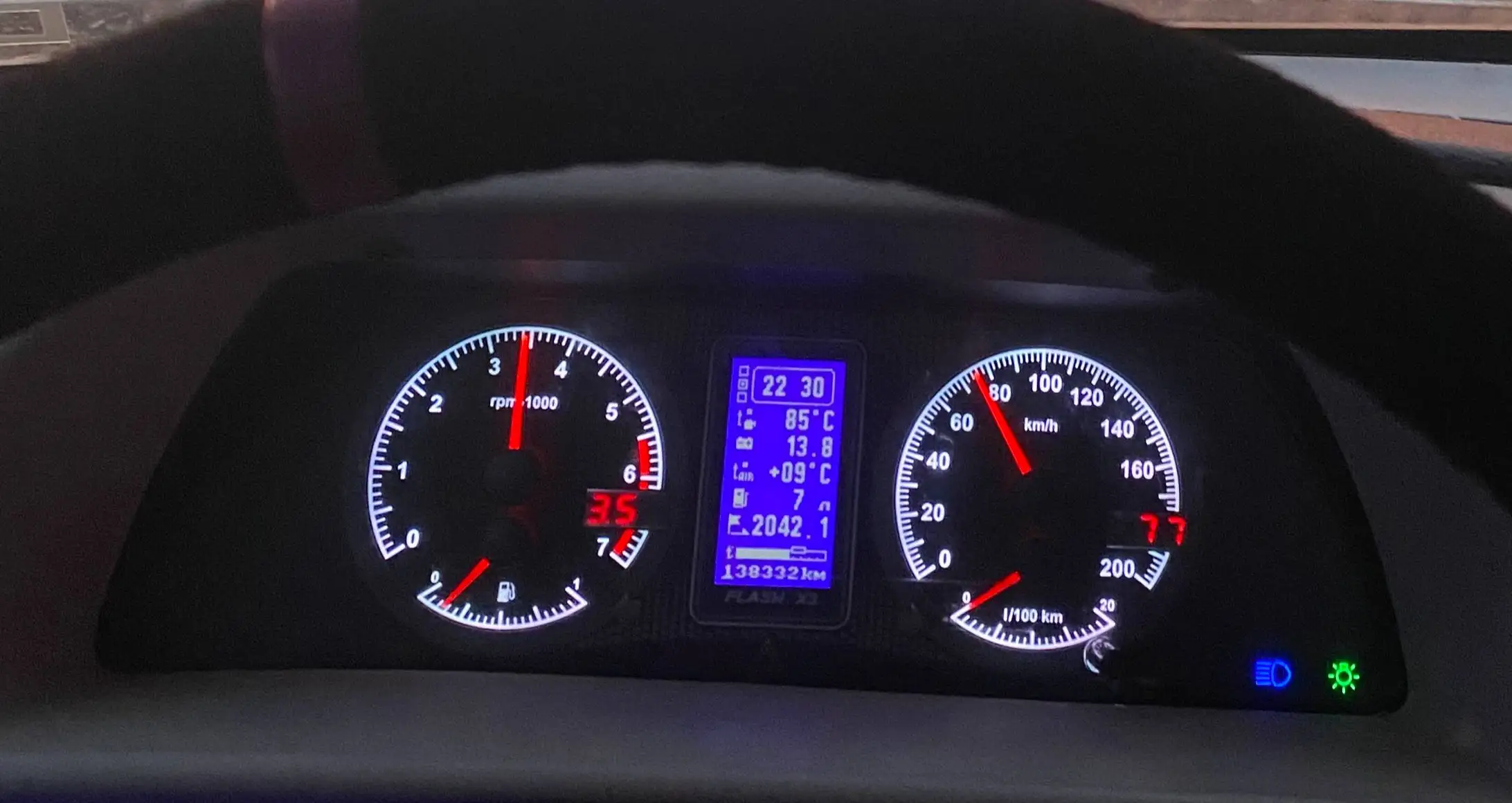 Продаю приборную панель Flash X3 - Авто в Йошкар-Ола