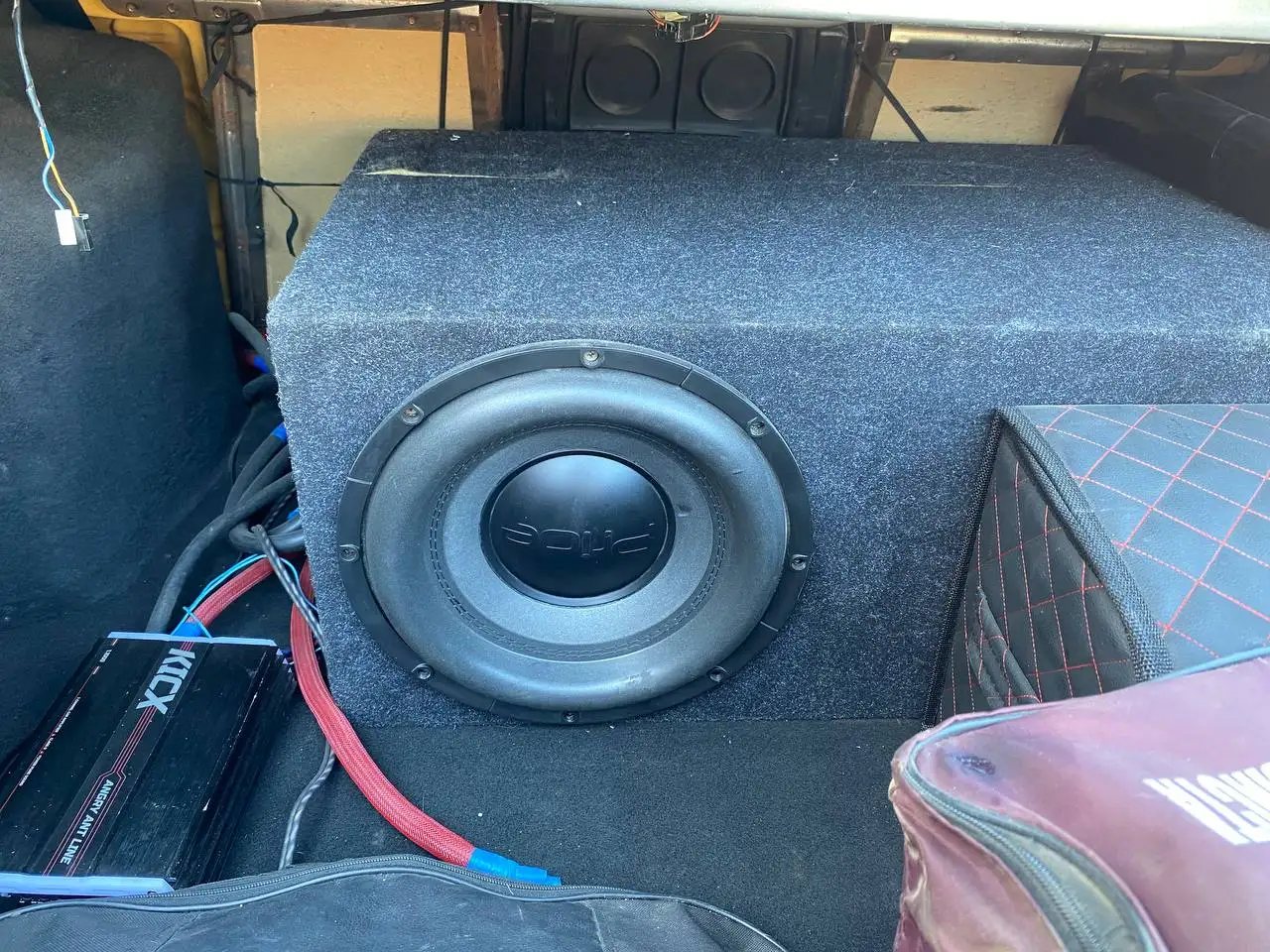 Сабвуфер Pride M12 и усилитель Kix 1000.1 - Автозвук (Авто) в Йошкар-Ола