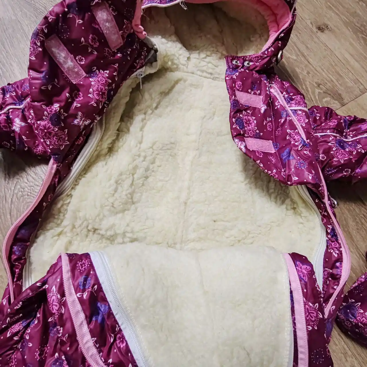 Продам комбез трансформер на съёмной овчине