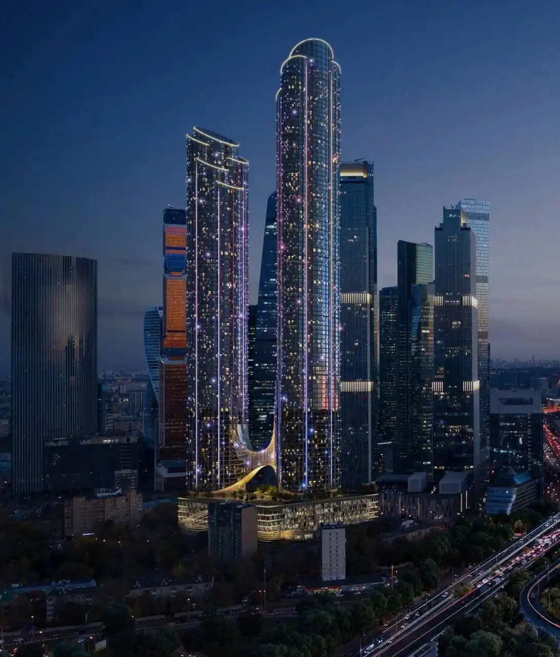 Старт продаж небоскрёба Москвы