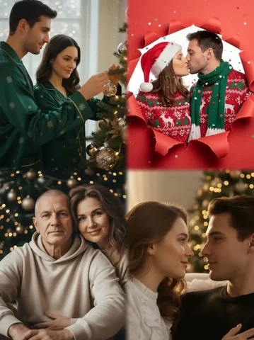 Нейрофотосессия в новогодней тематике онлайн - Услуги в Москва