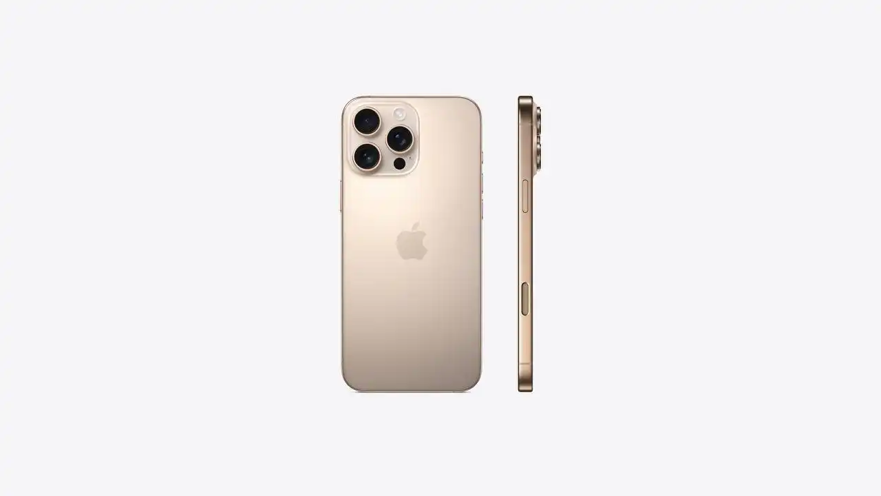 iPhone 16 Pro desert titanium 256GB б/у 5 месяцев