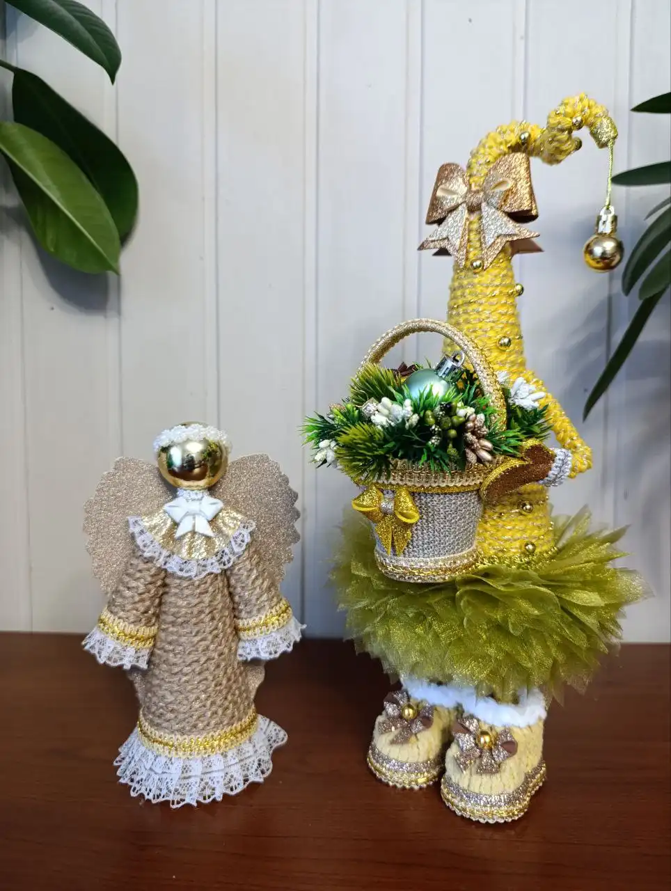 Рукодельные ёлочные игрушки