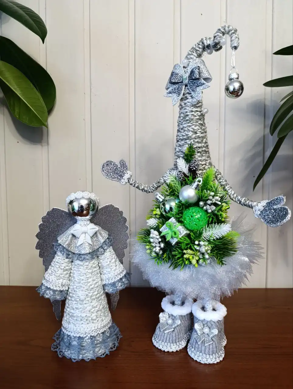 Рукодельные ёлочные игрушки