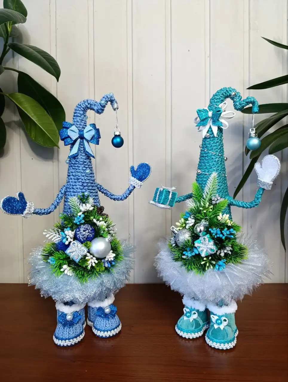 Рукодельные ёлочные игрушки