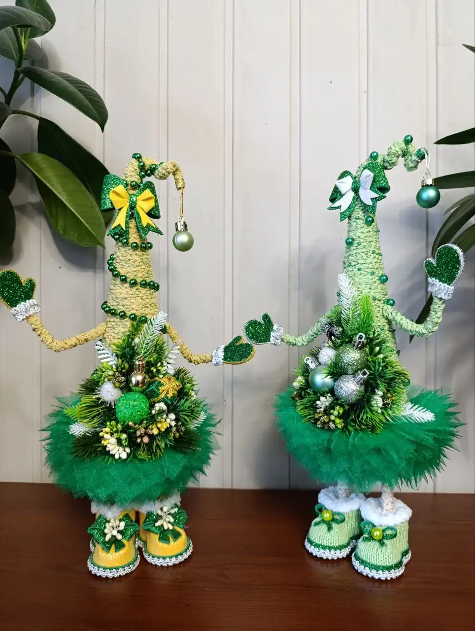 Рукодельные ёлочные игрушки