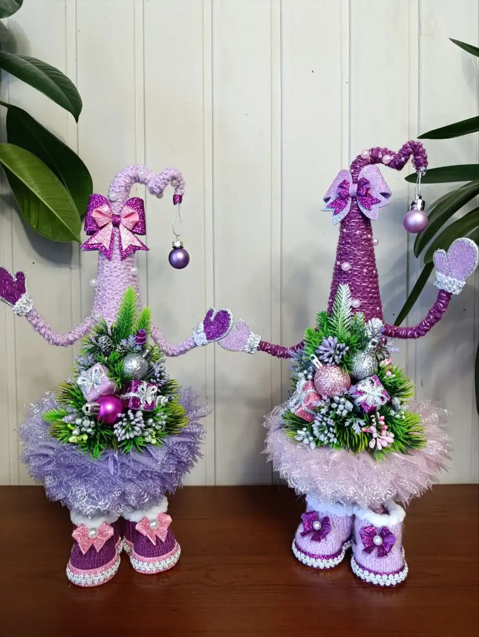 Рукодельные ёлочные игрушки