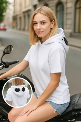 Футболка C.P. Company с встроенными очками в капюшоне - Брюки в Москва