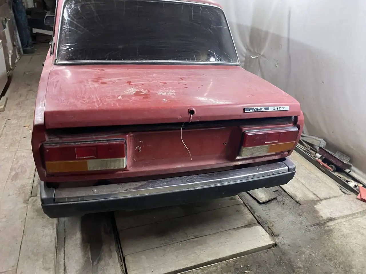 Продам ВАЗ 2107 1992 г. без документов - Запчасти / Автомобили (Авто) в Казань