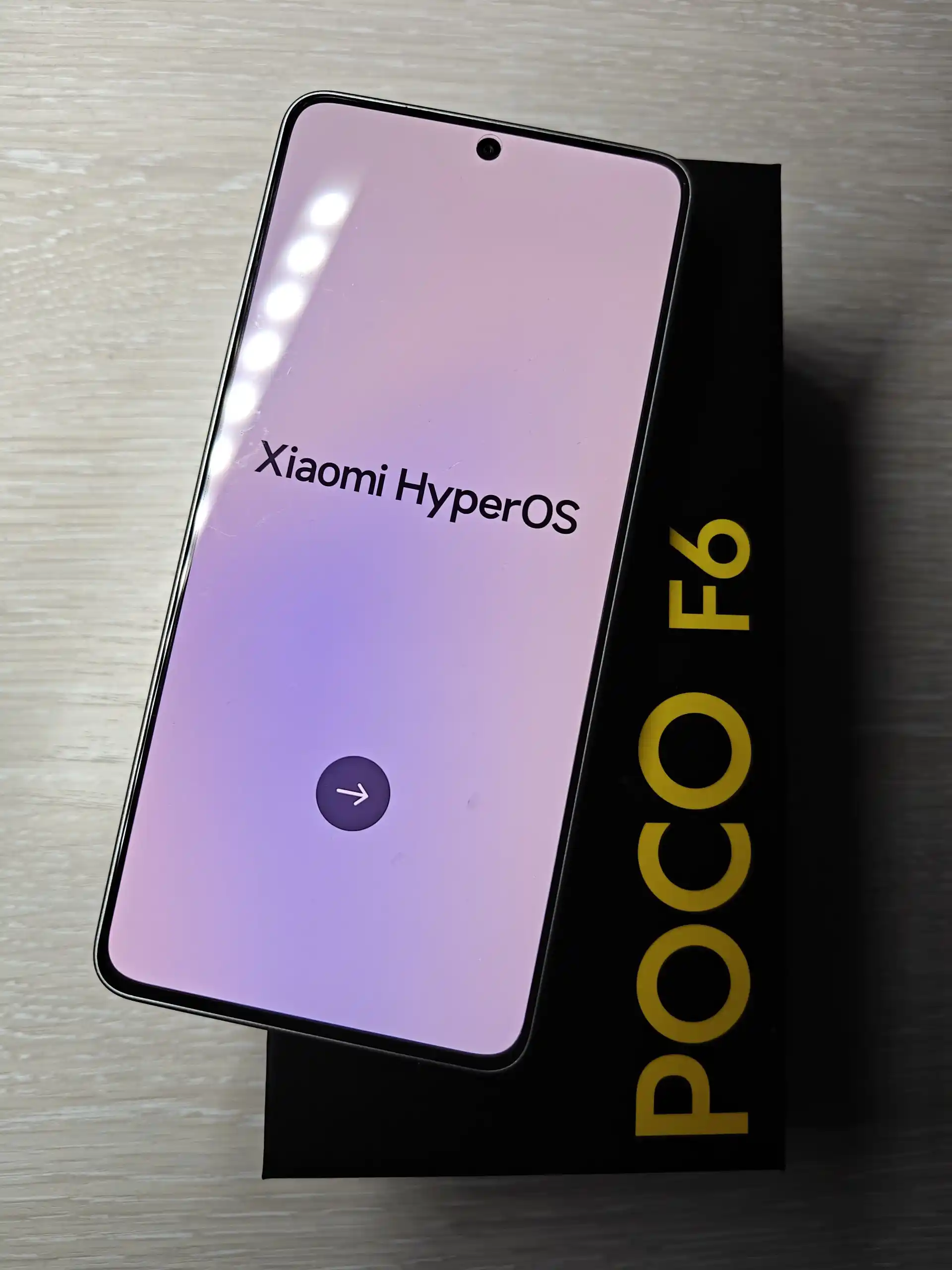 POCO F6 512/12 золотистый