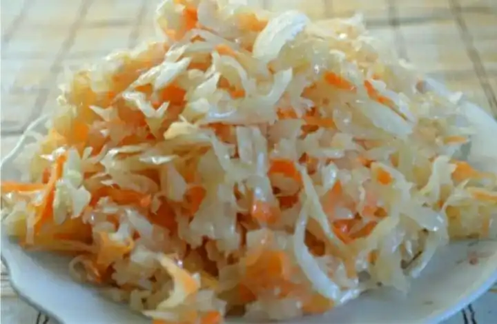 Квашеные и свежие овощи