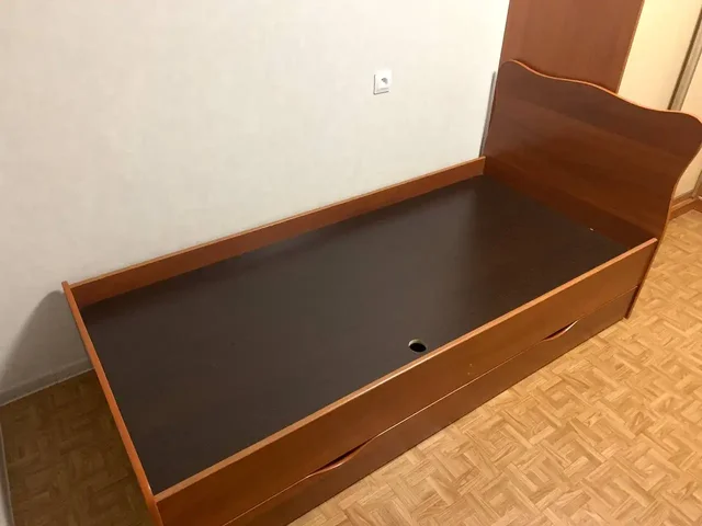 Односпальная кровать с матрасом и ящиками - Для дома и дачи в Тольятти