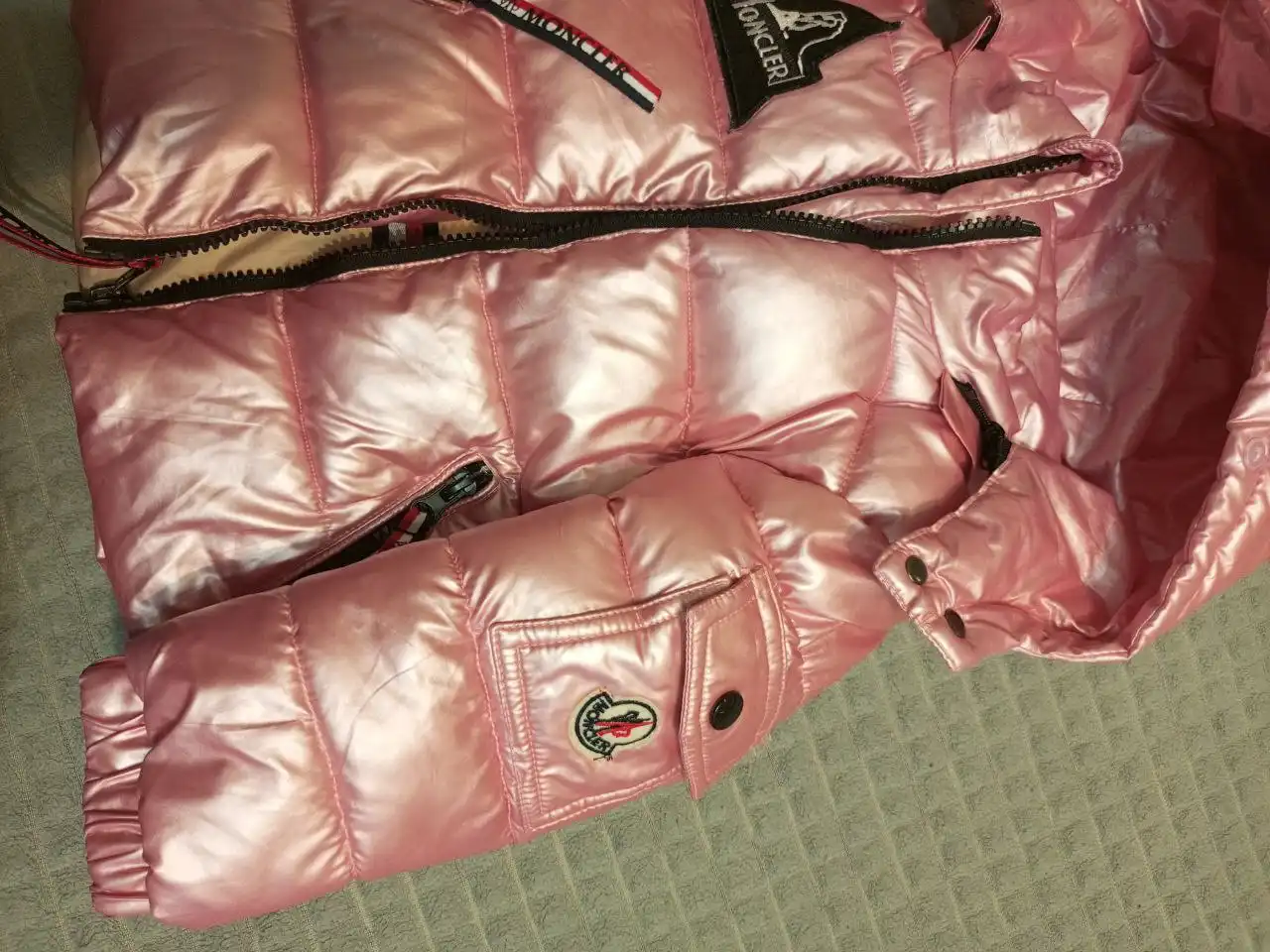 Зимний костюм для девочки на рост 86 см