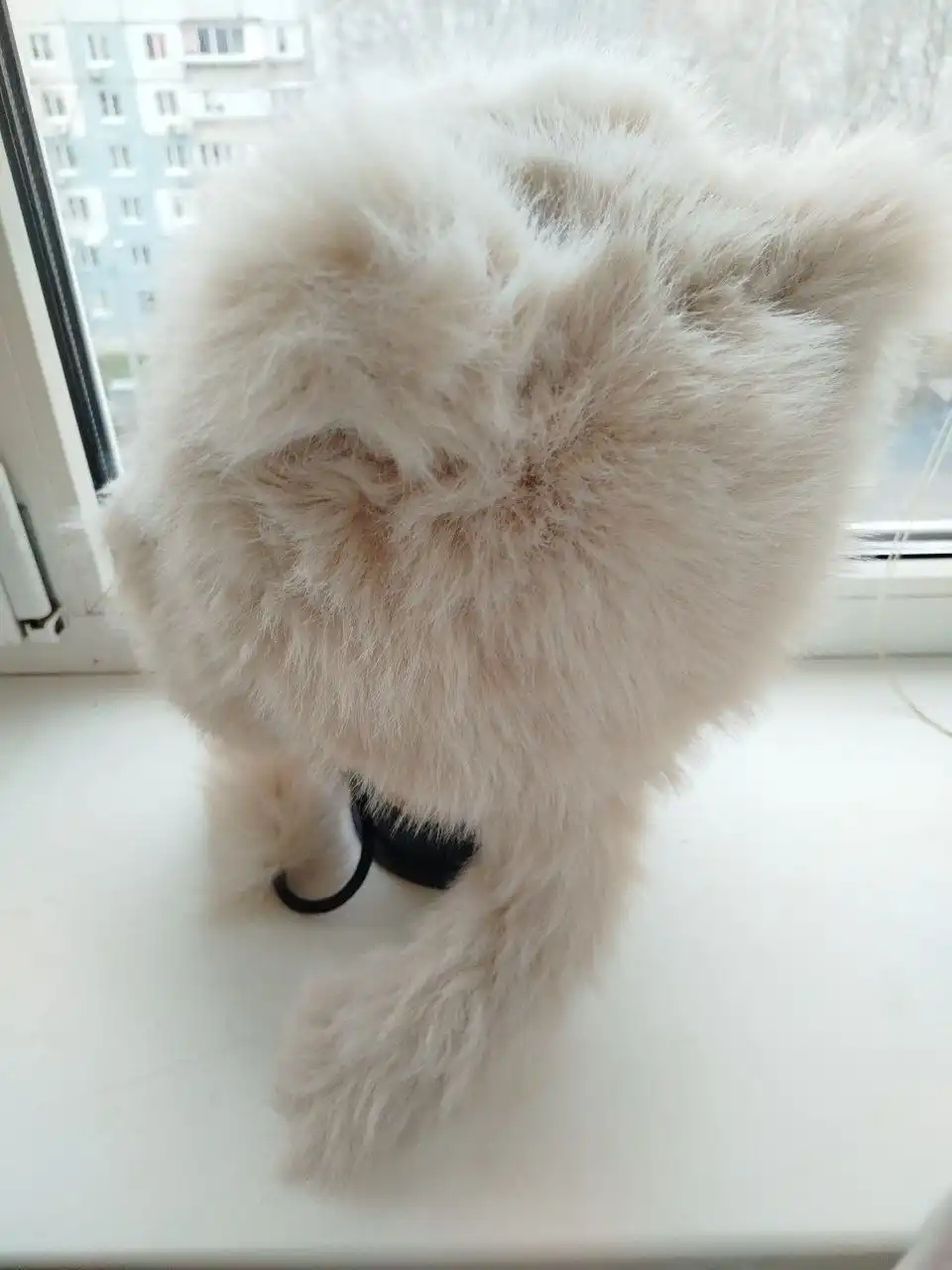 Новые зимние шапки со снудом и ушками