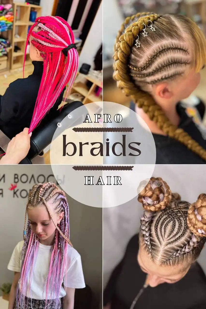 Афроплетение от мастера Валентины