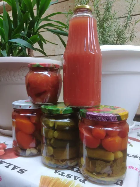 Продукция с огорода: овощи, соусы, соки, джемы - частное объявление в Тольятти