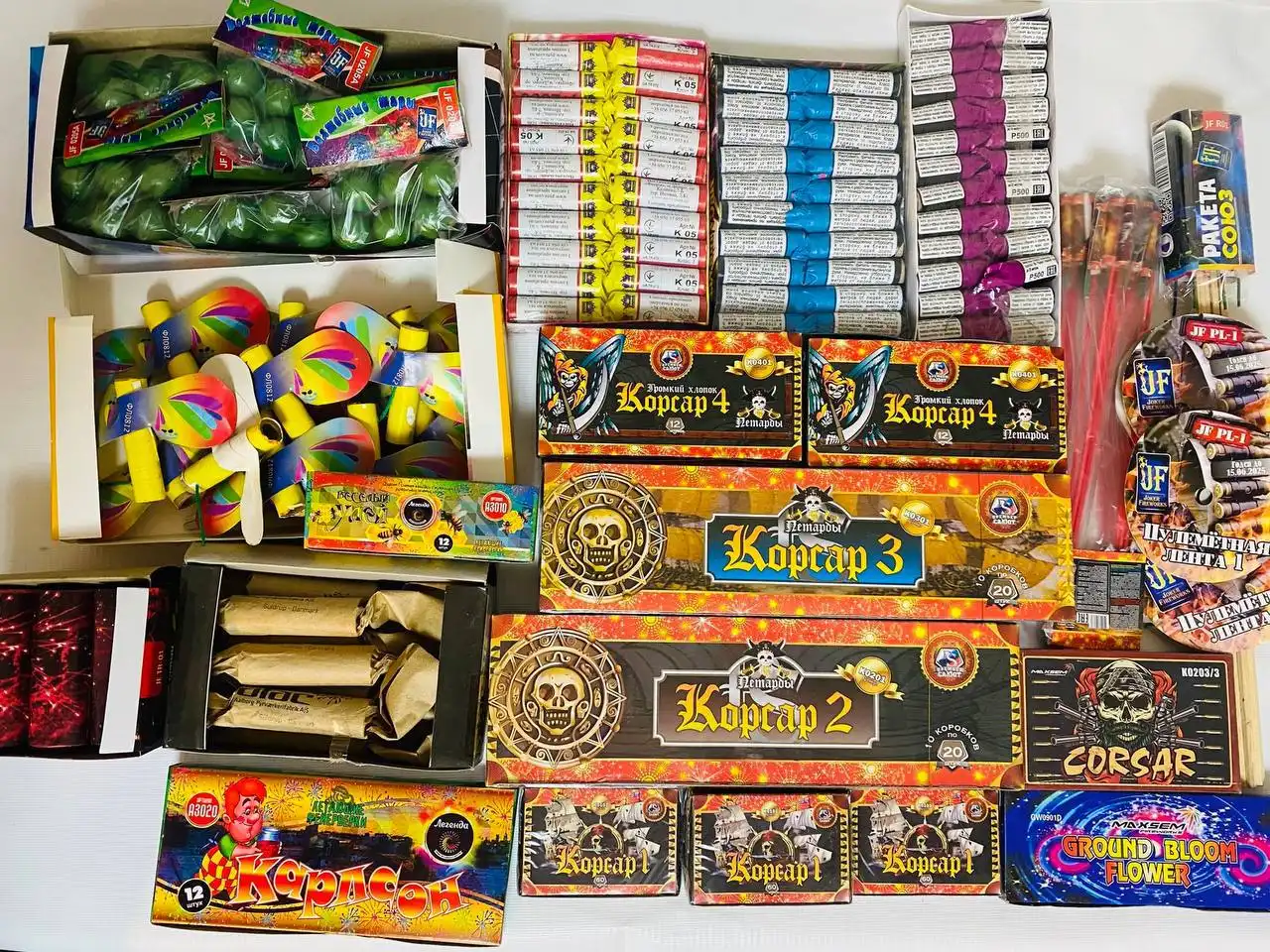 Фейерверки к Новому году