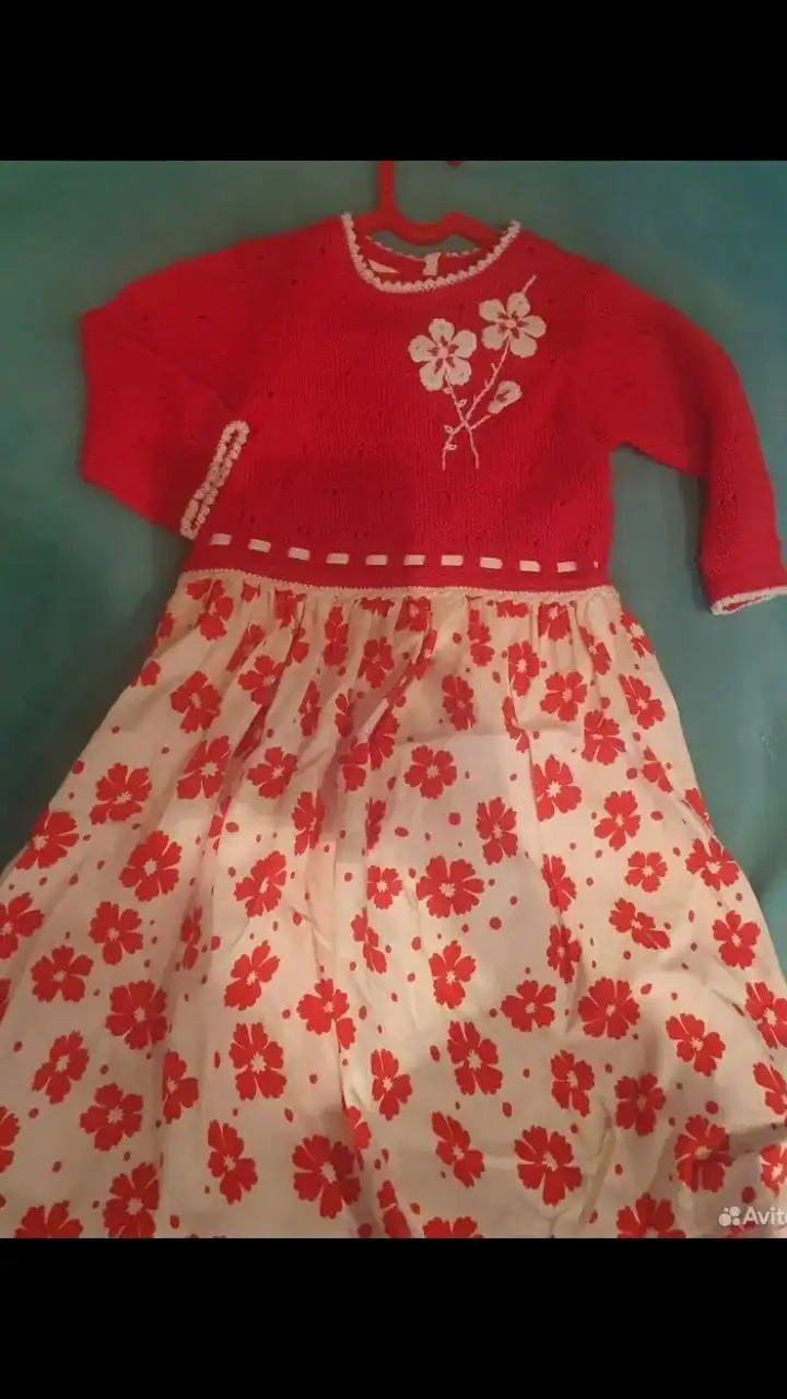 Платья для девочек 85-120см новые с бирками