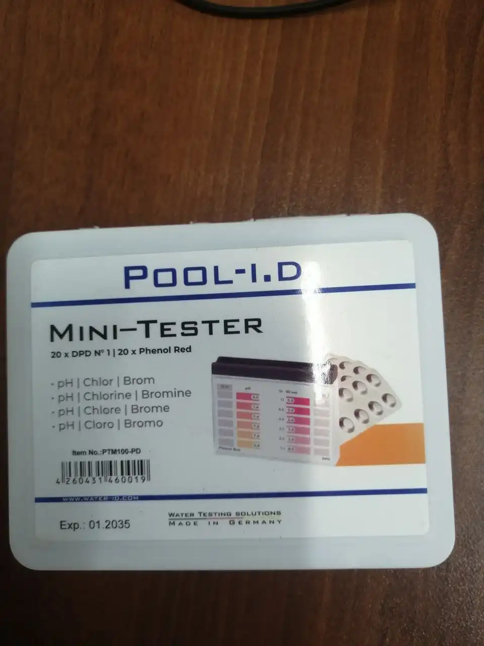 Тестер РН/CL для чистоты воды в бассейне - Бассейны и аксессуары (Барахолка) в Тольятти