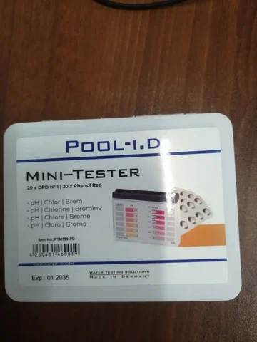 Тестер РН/CL для чистоты воды в бассейне - Табак/Снюс в Тольятти