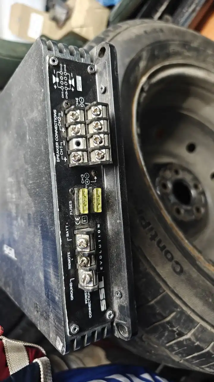 Усилитель Ssl evolution ev4.1600 и сабвуфер Mystery MO-12S - Аудиотехника (Электроника) в Тольятти