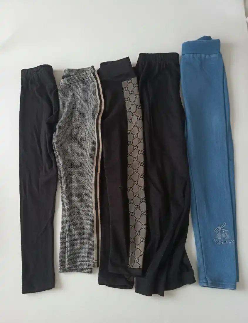 Пакет леггинсов для девочки с бонусной курткой - Детская одежда (Одежда) в Тольятти