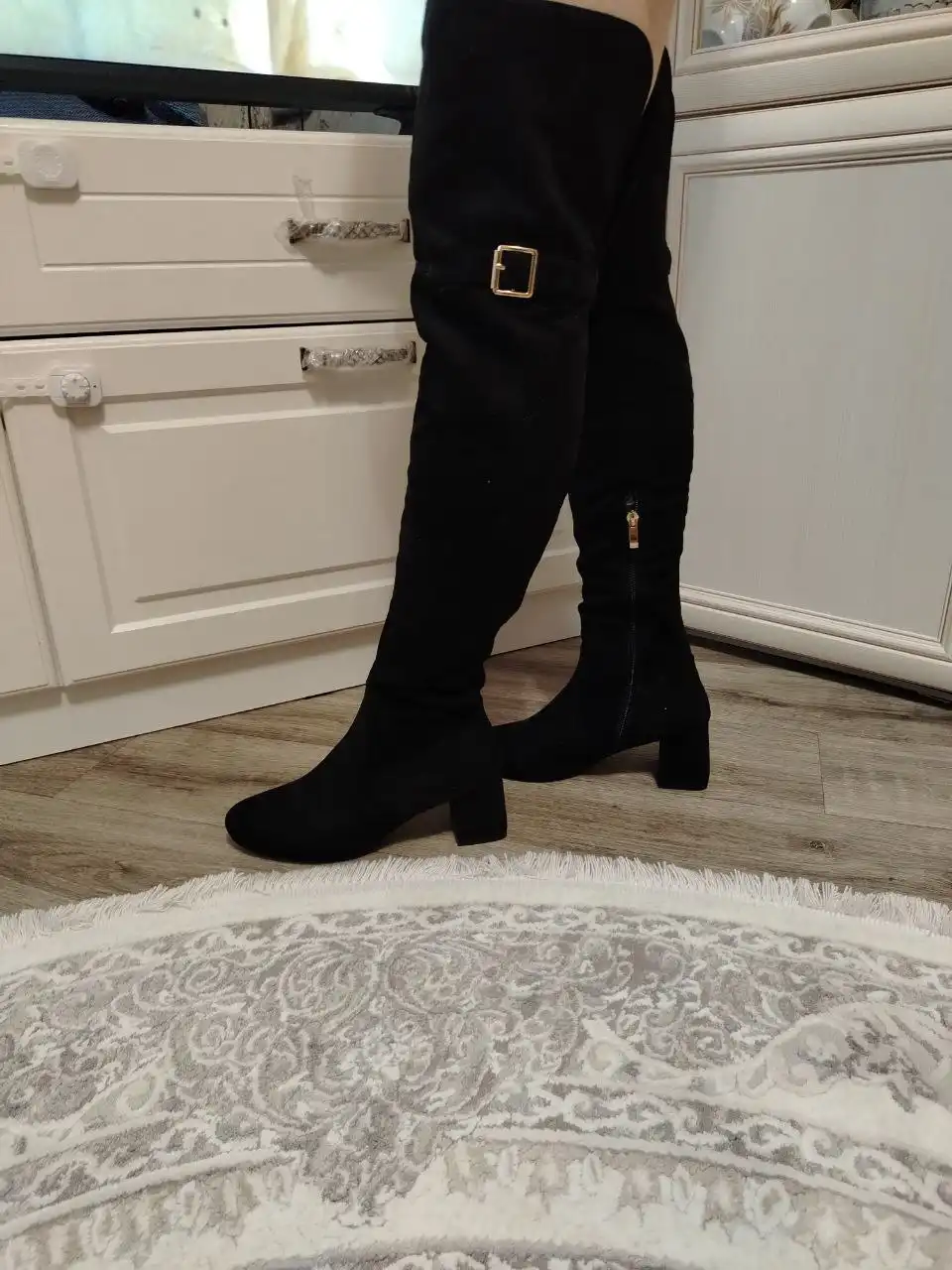 Сапоги осень новые 36-37р - Обувь (Одежда) в Тольятти