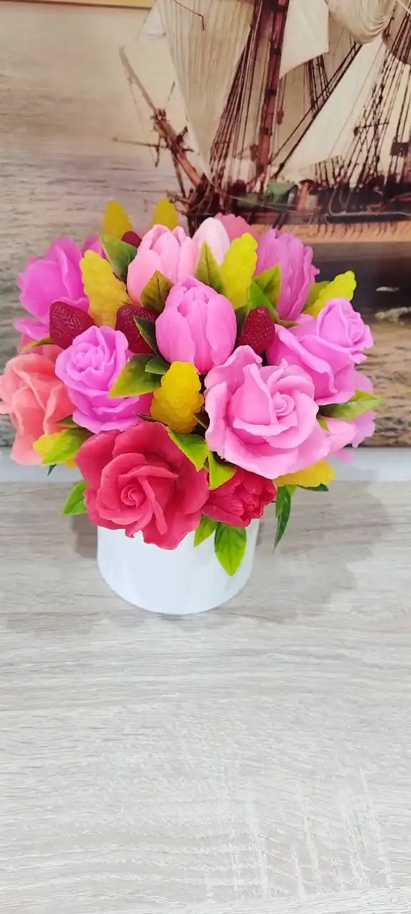 Букет из мыла ручной работы - Барахолка в Тольятти