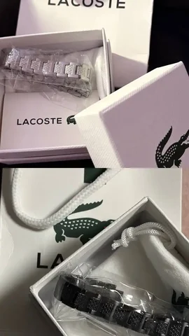 Браслеты Lacoste черный и серебристый - Техника для кухни в Тольятти