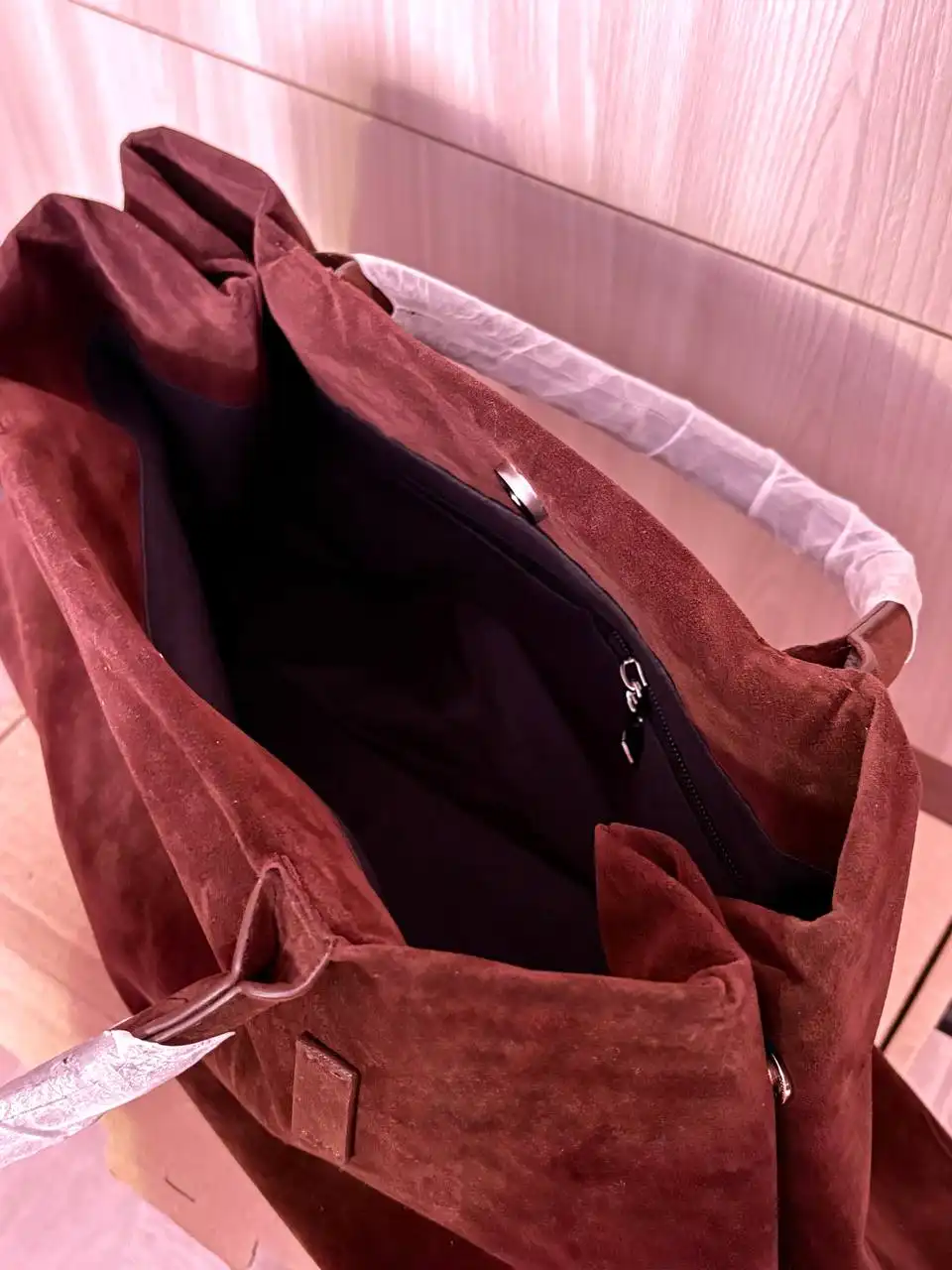 Женская замшевая сумка с биркой - Сумки (Барахолка) в Тольятти