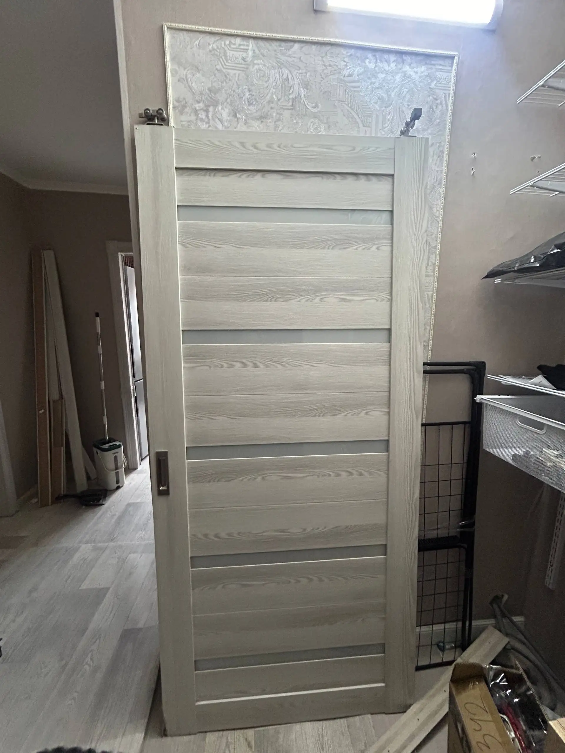 Раздвижная дверь на рельсах с наличниками - Двери (Барахолка) в Тольятти