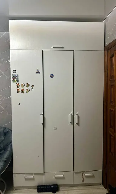 Шкаф белый разборный - Зеркала в Тольятти