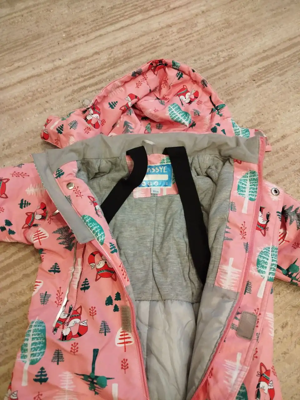 Комбинезон демисезонный с поддевой и шапочкой для ребенка - Одежда для детей (Товары для детей) в Тольятти