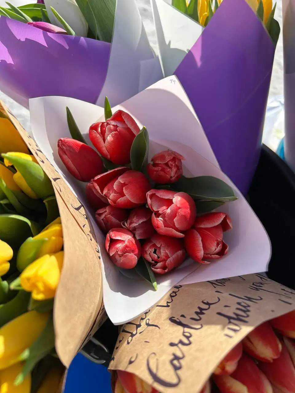 Тюльпаны от 1000 рублей за букет - Барахолка в ТОЛЬЯТТИ