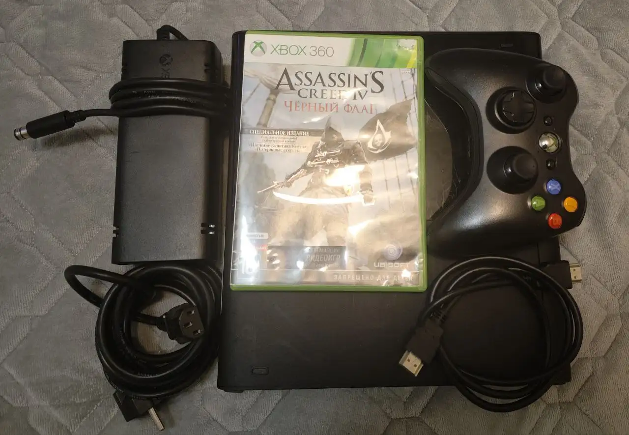 Продажа Xbox 360S 250 Гб с играми и комплектом - Игровые консоли (Электроника) в Тольятти