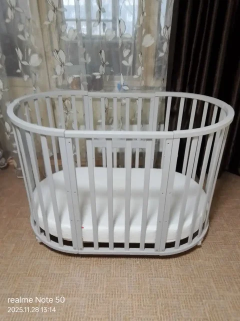 Детская кроватка с матрасом в хорошем состоянии - частное объявление в Тольятти