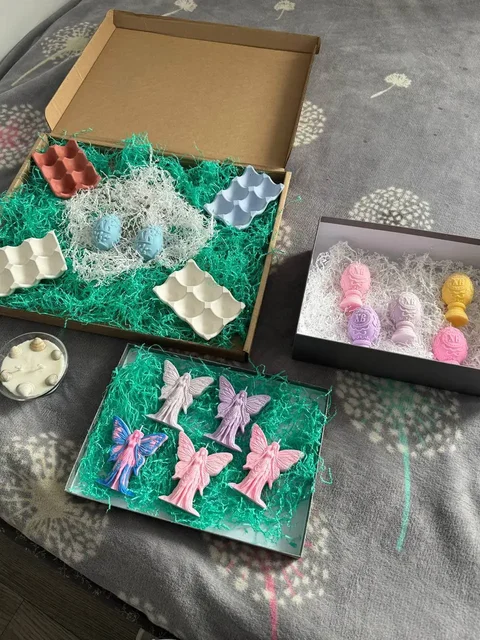 Пасхальные свечи ручной работы для декора и подарков - частное объявление в Тольятти