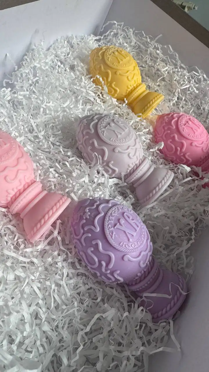 Пасхальные свечи ручной работы для декора и подарков - Рукоделие (Барахолка) в Тольятти