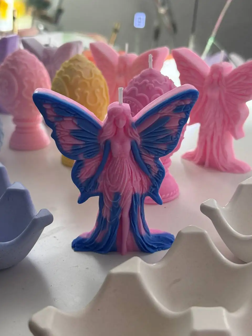 Пасхальные свечи ручной работы для декора и подарков - Рукоделие (Барахолка) в Тольятти