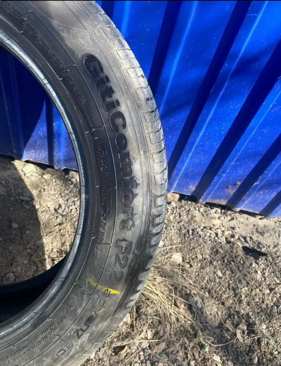 Комплект шин Giti GitiComfort F22 195/55 R16 после одного сезона - Шины и диски (Барахолка) в Тольятти