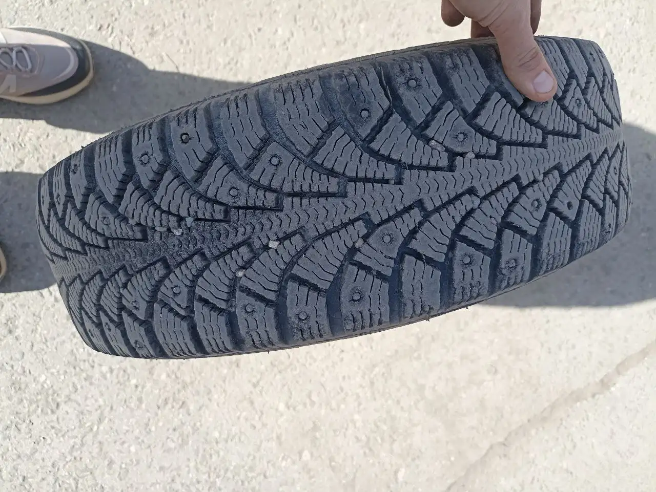 Продажа зимних колёс штапы почти новые - Шины и диски (Запчасти) в Тольятти