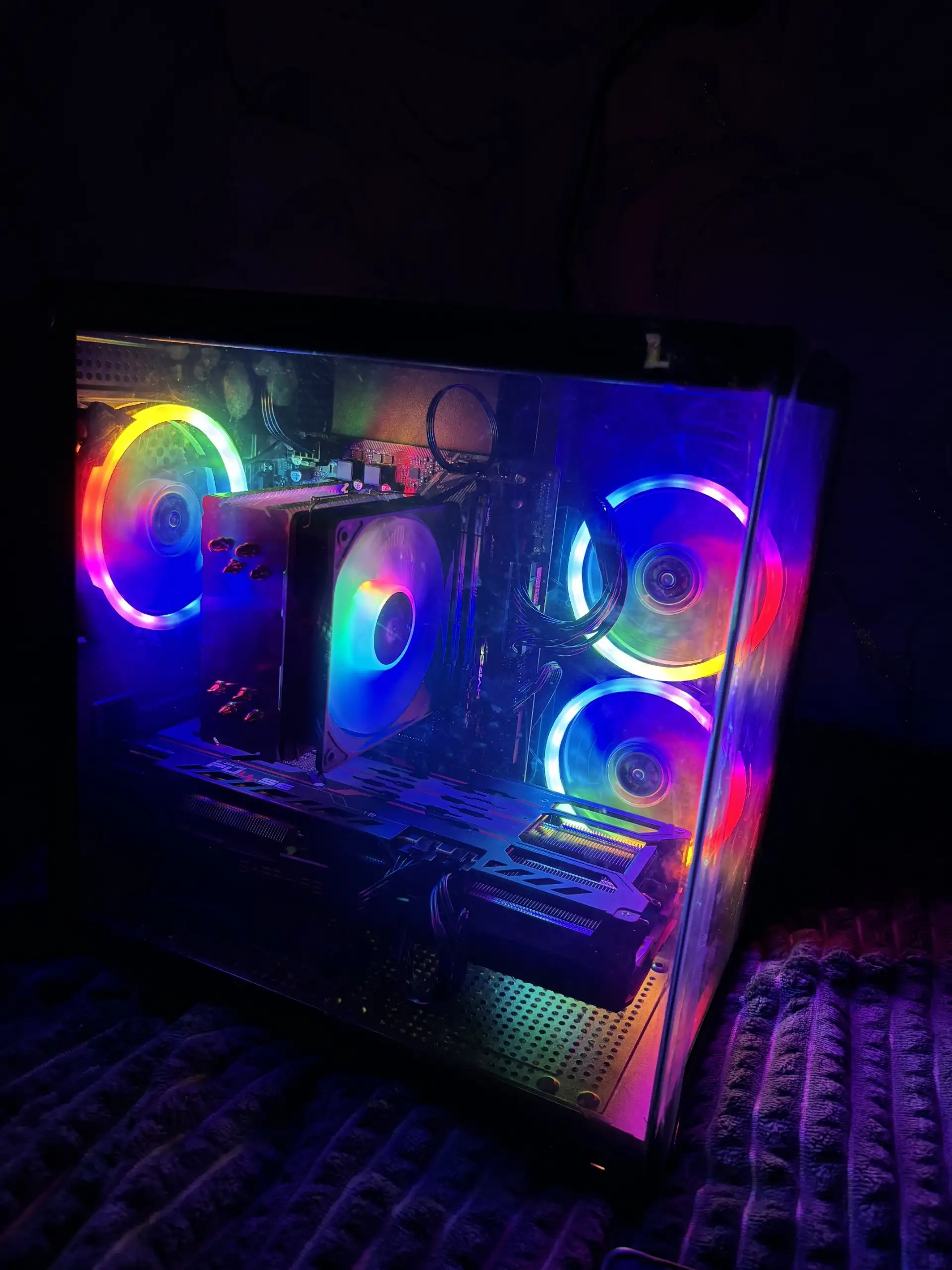 Комплектующие для компьютера: материнская плата, видеокарта, процессор, ОЗУ, SSD, блок питания, кулер, корпус - Комплектующие для ПК (Электроника) в Тольятти