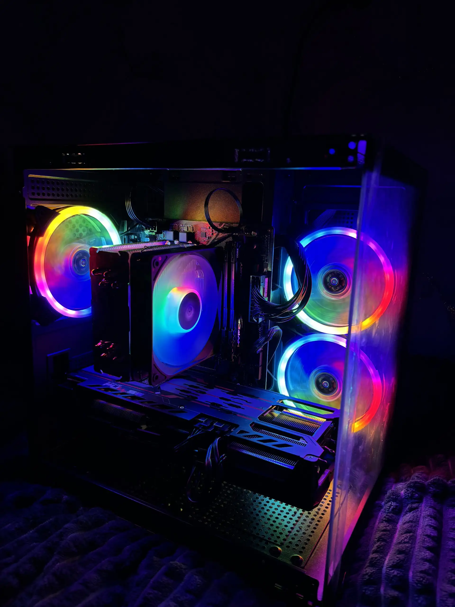 Комплектующие для компьютера: материнская плата, видеокарта, процессор, ОЗУ, SSD, блок питания, кулер, корпус - Комплектующие для ПК (Электроника) в Тольятти