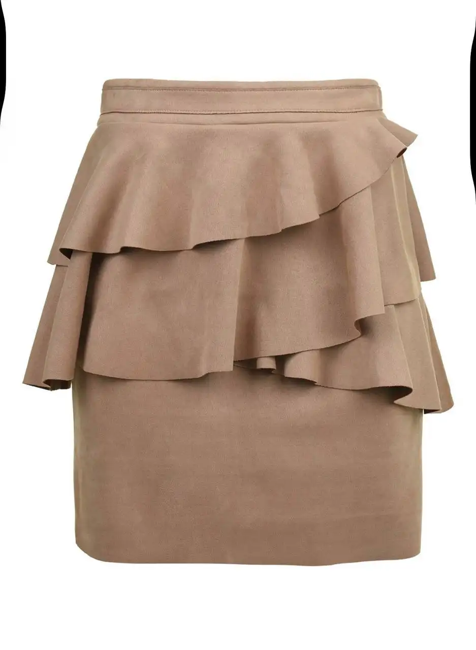 Короткая юбка LOVE REPUBLIC из экозамши - Юбки (Одежда) в Тольятти