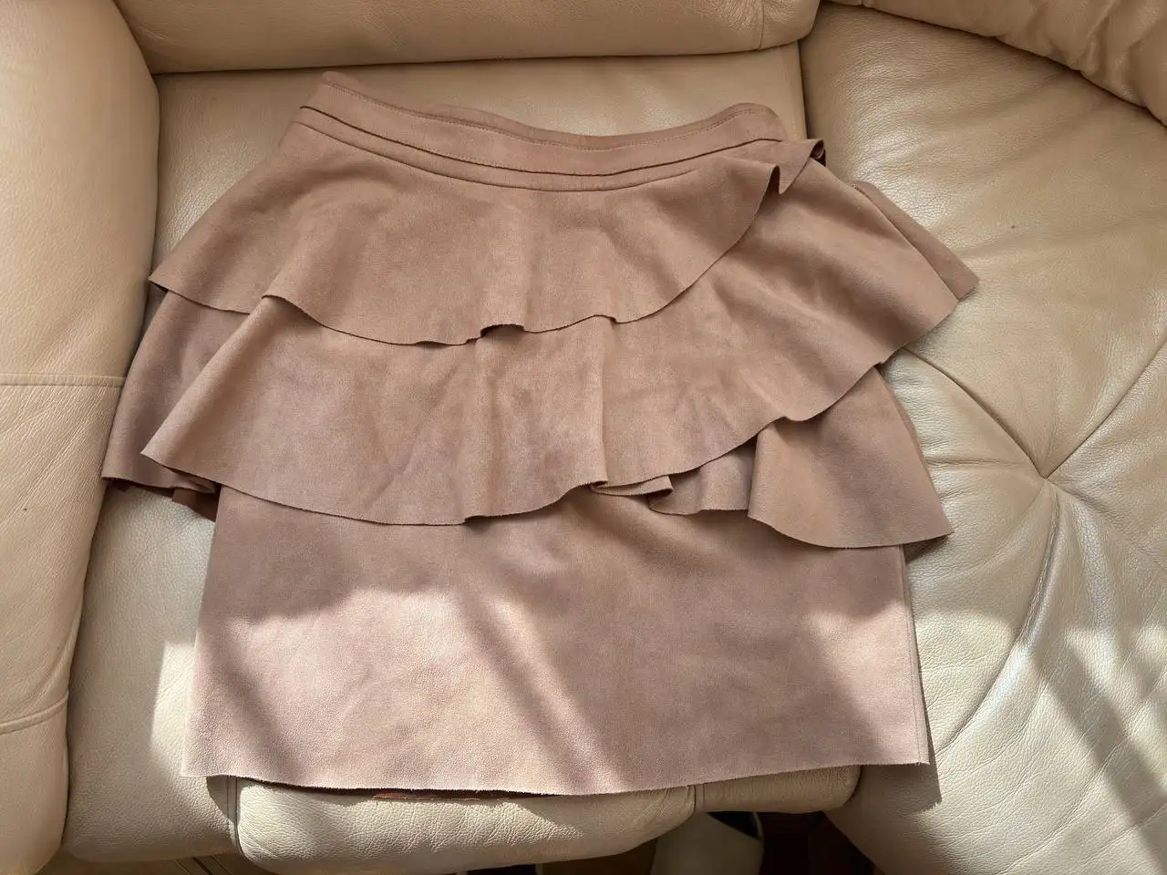 Короткая юбка LOVE REPUBLIC из экозамши - Юбки (Одежда) в Тольятти